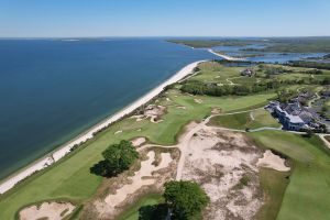 Sebonack 18th Ocean Aerial